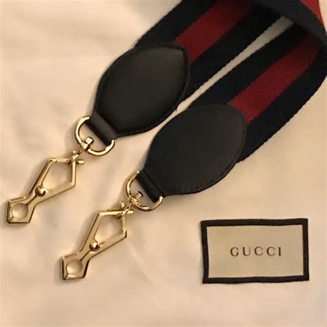 gucci blue bag strap|replacement straps for gucci handbags.